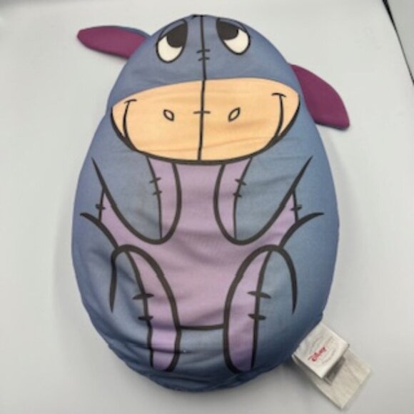 Vintage 1990’s Disney Store Exclusive Eeyore Pillow Soft 20 X 13” - Picture 2 of 13